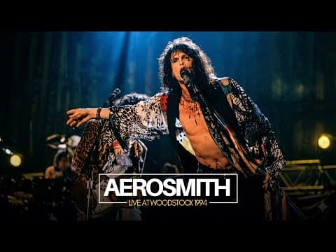 Aerosmith — Woodstock 1994