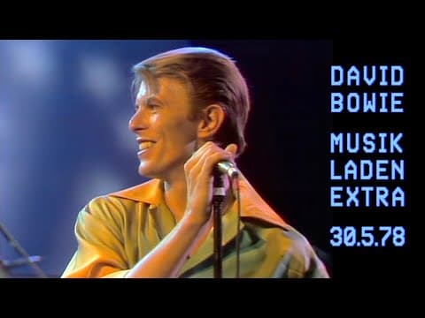 David Bowie — Musikladen Extra