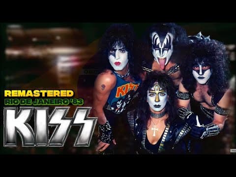 KISS — Maracanã — transmissão de 1983