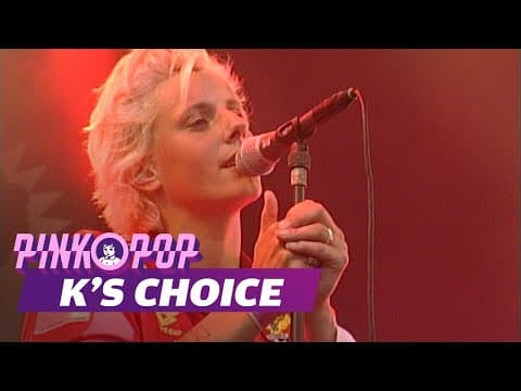 K's Choice — Pinkpop 1996