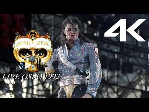 Michael Jackson — Ao Vivo em Oslo
