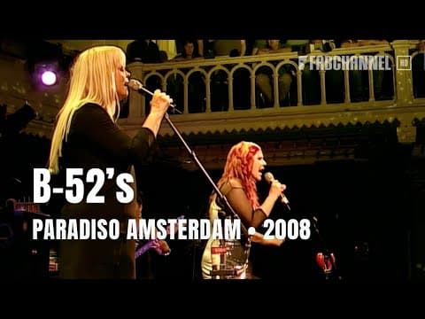 The B-52s — Ao Vivo em Amsterdã