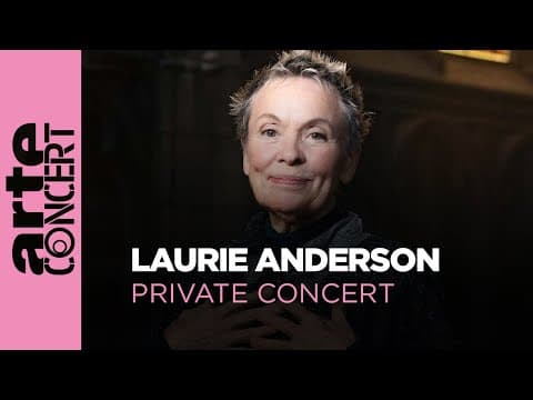 Laurie Anderson — Concert privé à la chapelle Sainte-Jeanne-d'Arc