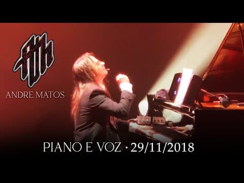 Andre Matos — Piano & Voz no Sesc Bom Retiro