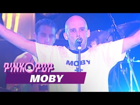 Moby — Pinkpop 2000