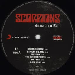 Capa de Sting in the Tail