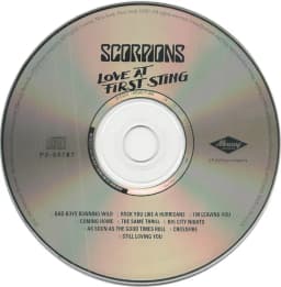 Capa de Love at First Sting