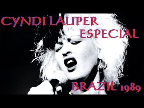 Cyndi Lauper — Especial no Rio de Janeiro